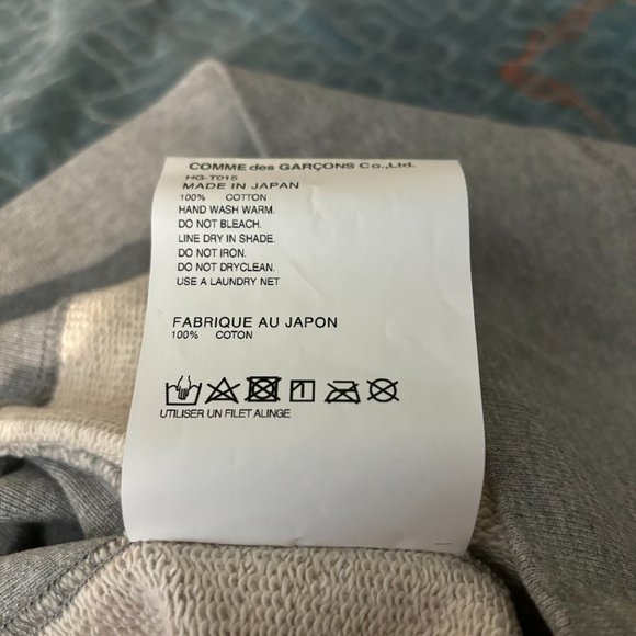 Comme Des Garcons Homme Sweatshirt Grey - Picture 6 of 6